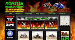 Desktop Screenshot of monsterpowersport.com